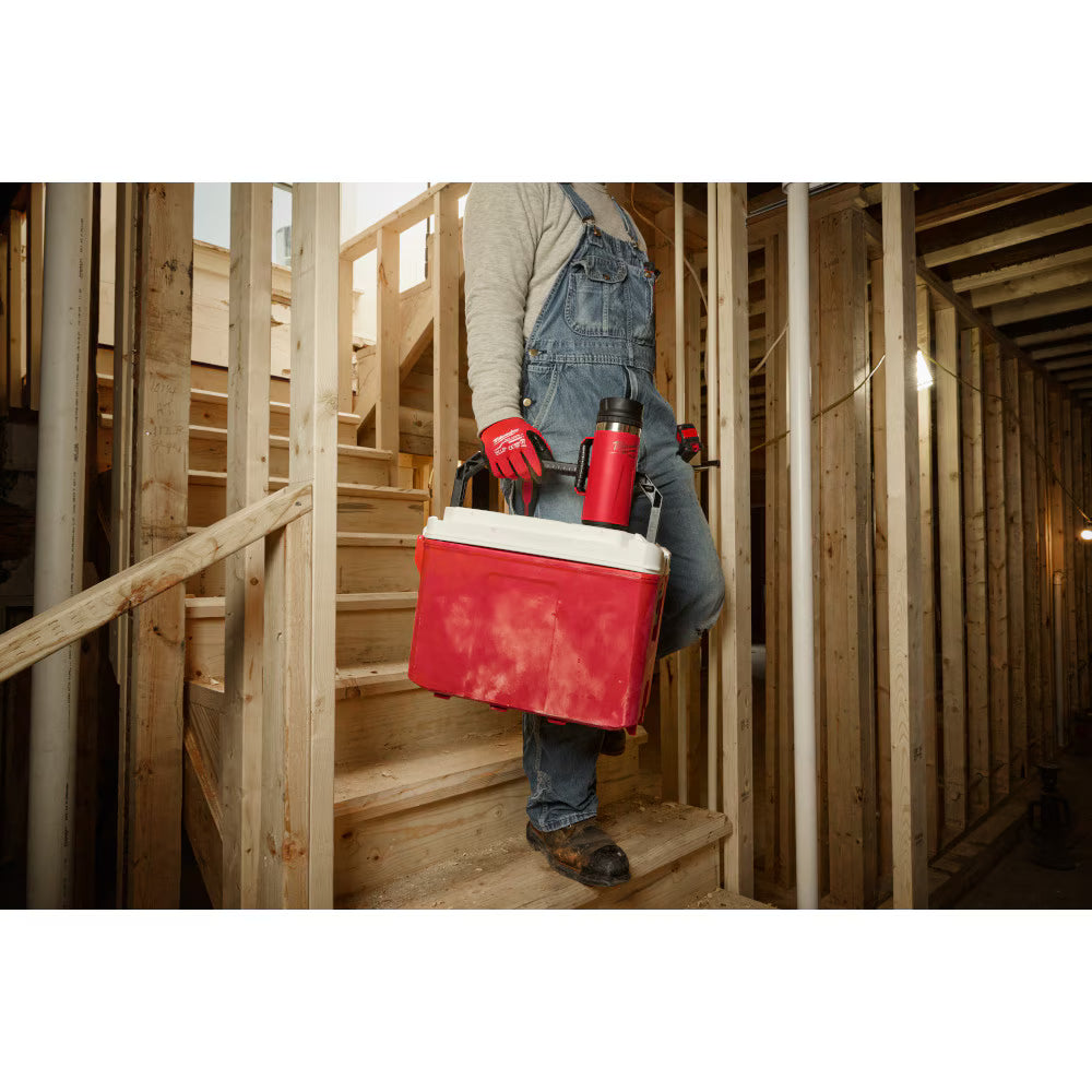 Milwaukee 48-22-8394R Tool PACKOUT Red 18oz Insulated Mug with Sip Lid