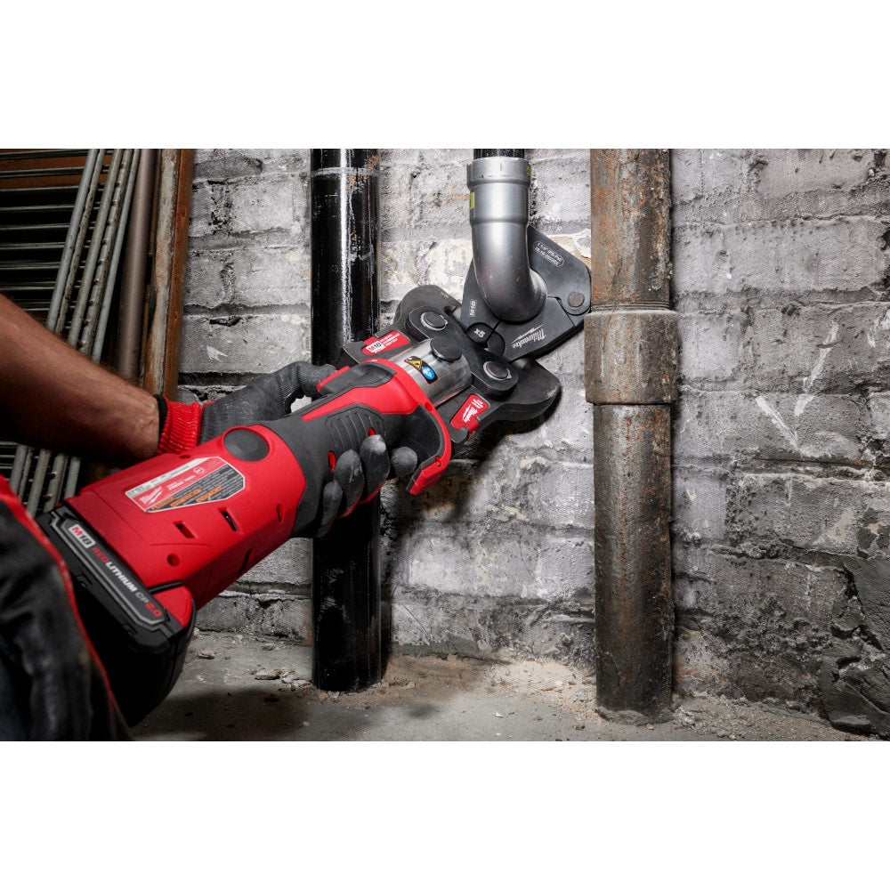 Milwaukee M18 FORCE LOGIC® Press Ring Kit | 1/2"–2" IPS-P Pivoting Press Ring