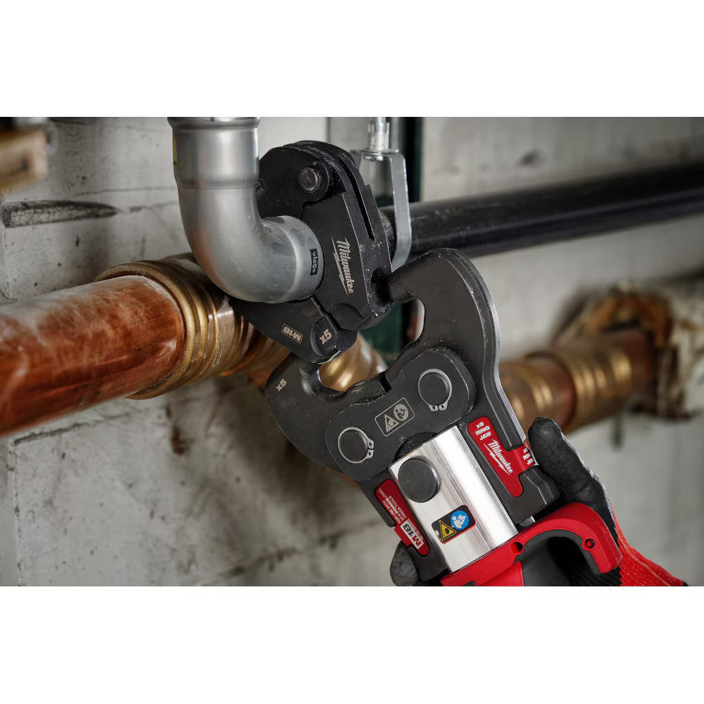 Milwaukee M18 FORCE LOGIC® Press Ring Kit | 1/2"–2" IPS-P Pivoting Press Ring