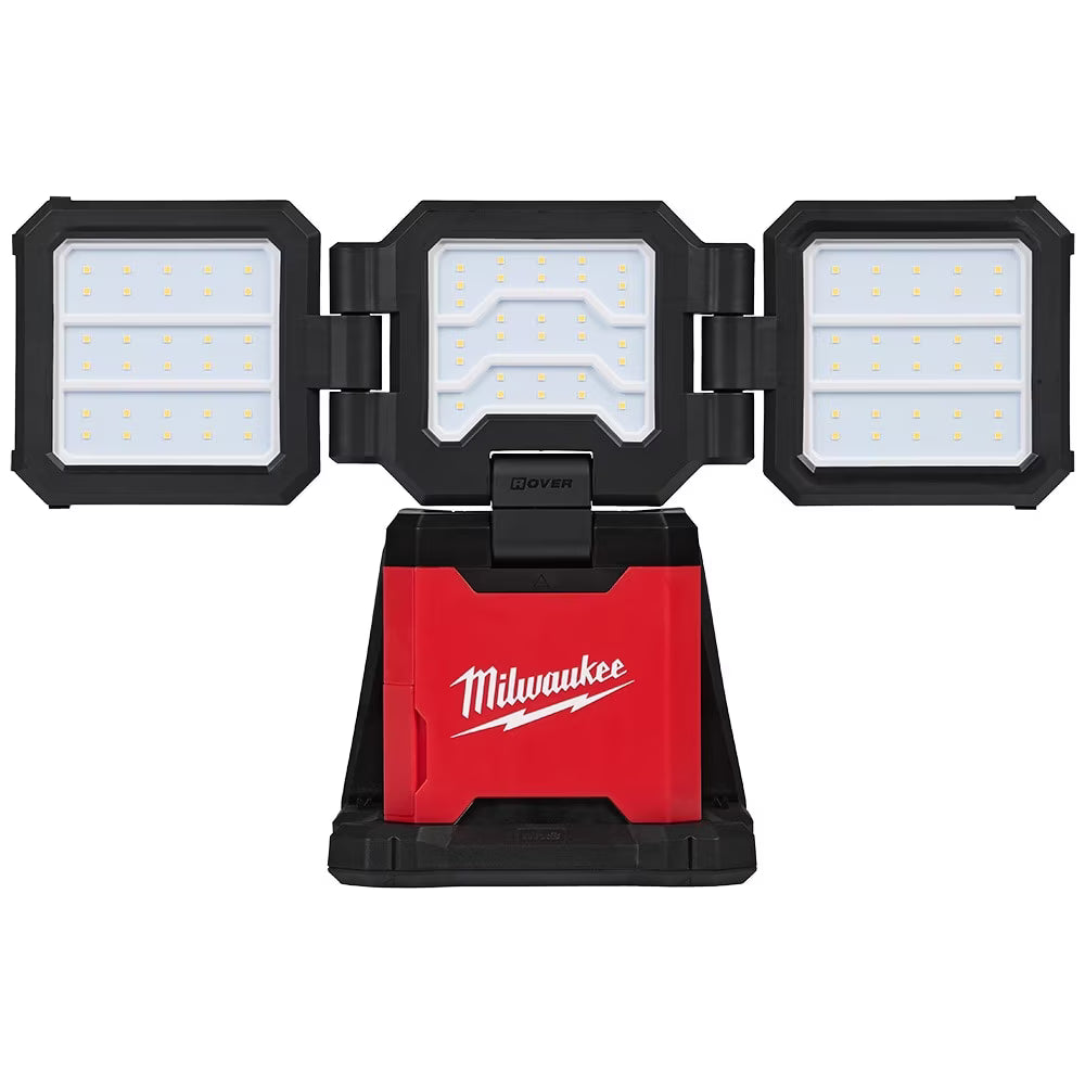 Milwaukee 2368-20 Tool M18 ROVER Dual Power Triple-Panel Flood and Area Light