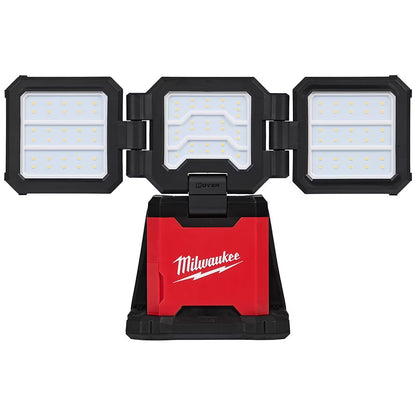 Milwaukee 2368-20 Tool M18 ROVER Dual Power Triple-Panel Flood and Area Light