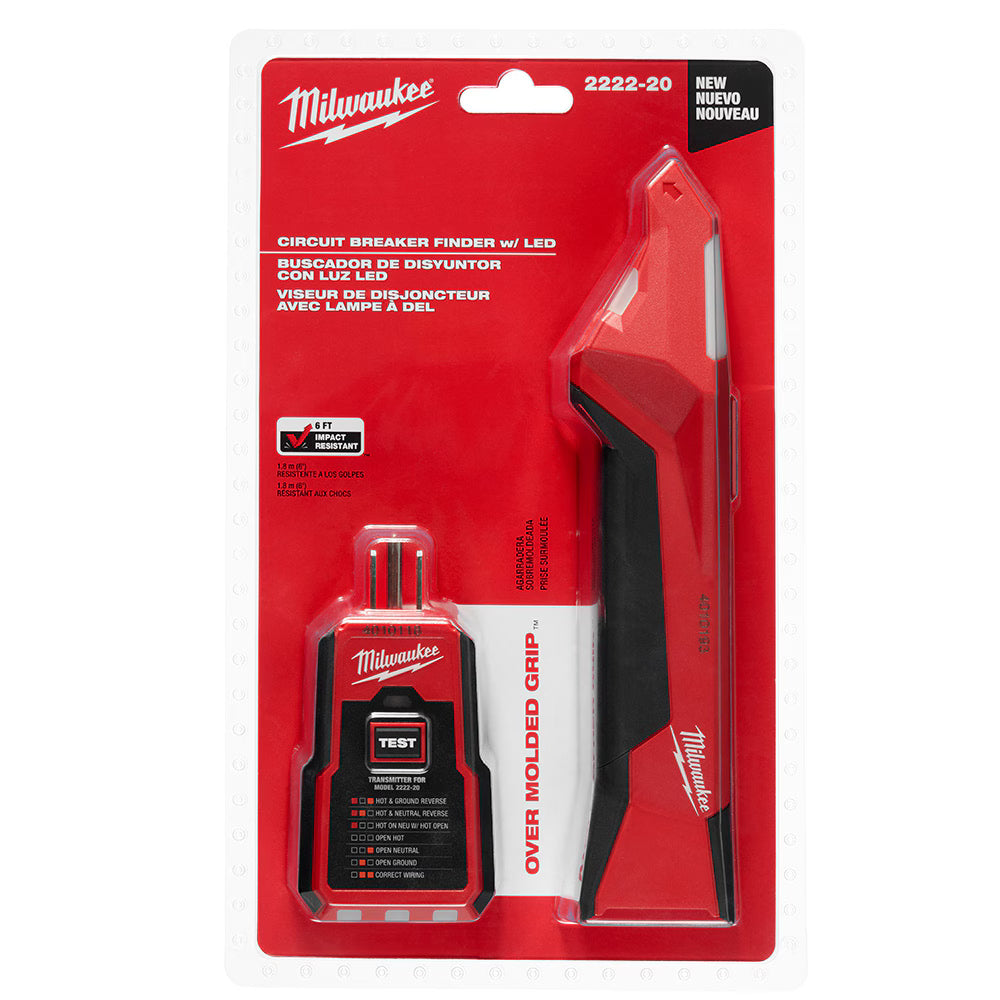 Milwaukee 2222-20 Tool Circuit Breaker Finder w/ LED