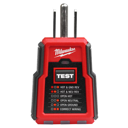 Milwaukee 2223-20 Tool GFCI Receptacle Tester