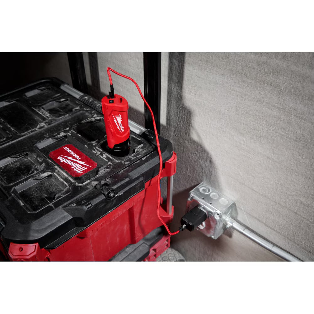 Milwaukee 48-59-1211 Tool 12V M12 Lithium-Ion Battery TOP-OFF Power Supply and Charger