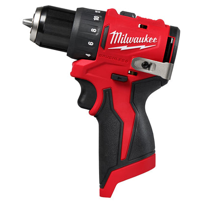 Milwaukee 3401-20 Tool 12V M12 Lithium-Ion Brushless Cordless Subcompact Drill Driver (Tool-Only)