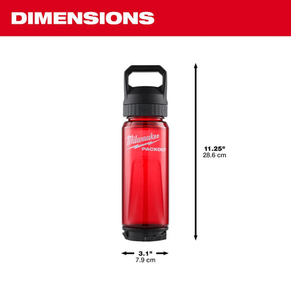 Milwaukee 48-22-8371R Tool PACKOUT Red 25 oz. Plastic Bottle