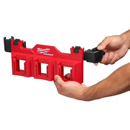 Milwaukee 48-22-8603 Tool PACKOUT Tool Box M18 Battery Rack Attachment
