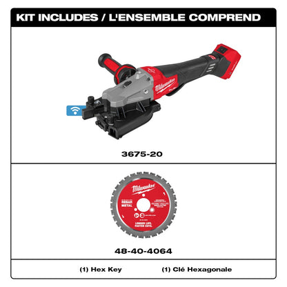 Milwaukee 3675-20 Tool 18-Volt M18 FUEL Lithium-Ion Brushless Cordless 1-1/4 inch Rebar Cutter (Tool-Only)