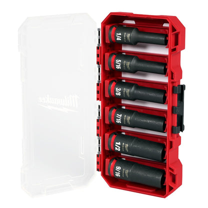 Milwaukee 48-32-5162CA Tool SHOCKWAVE Impact Duty Drill, Drive & Fasten PACKOUT Set (60-Piece)