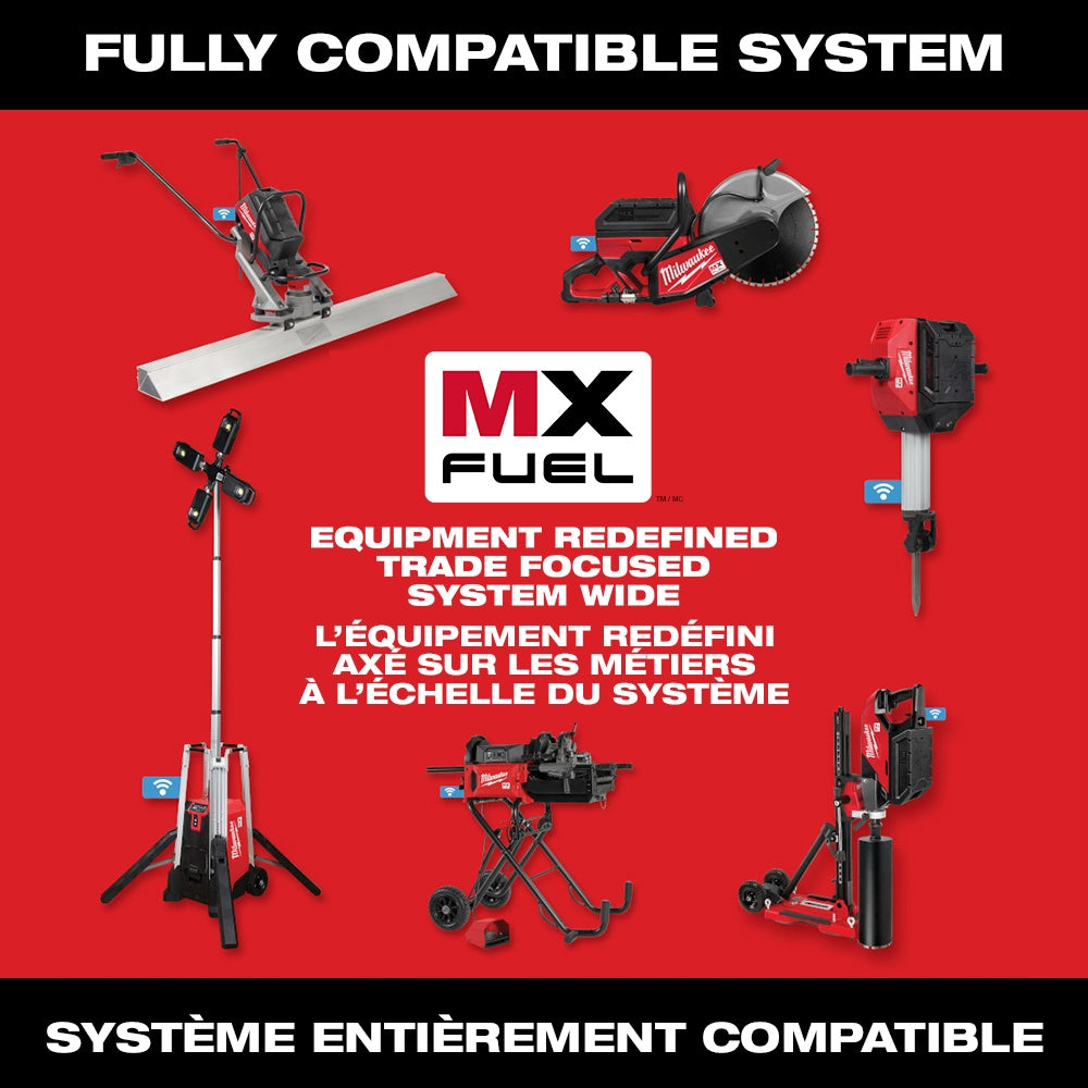 Milwaukee MXF211-1XC Tool MX FUEL Brushless Cordless 1HP 2 in. Submersible Pump Kit w/ (1) XC 8.0 Battery & Rapid Charger