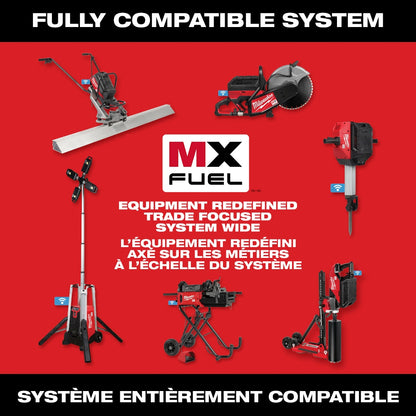 Milwaukee MXF211-1XC Tool MX FUEL Brushless Cordless 1HP 2 in. Submersible Pump Kit w/ (1) XC 8.0 Battery & Rapid Charger