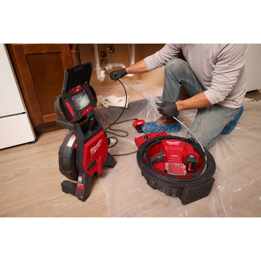 Milwaukee 2519-21 Tool M12 12-Volt Lithium-Ion High Speed Chain Snake for 1-1/4 inch -2 inch Pipes