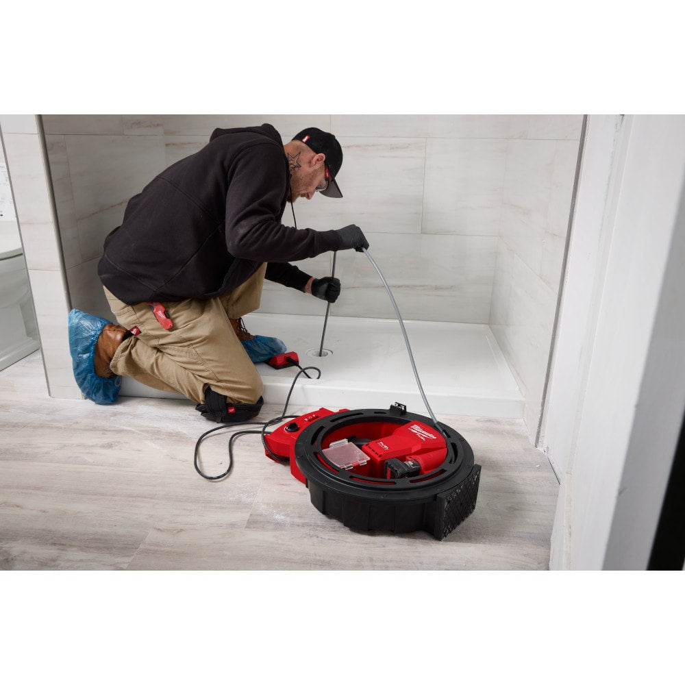 Milwaukee 2519-21 Tool M12 12-Volt Lithium-Ion High Speed Chain Snake for 1-1/4 inch -2 inch Pipes