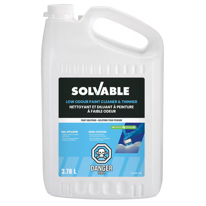 SOLVABLE Low Odour Paint Thinner VOC 3.78L – Professional Solvent