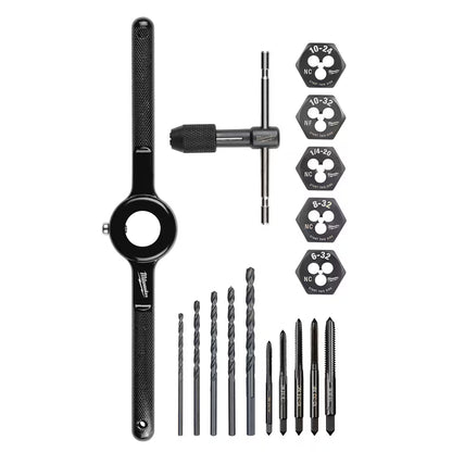 Milwaukee 49-22-5600 Tool SAE Tap and Die Set (17-Piece)