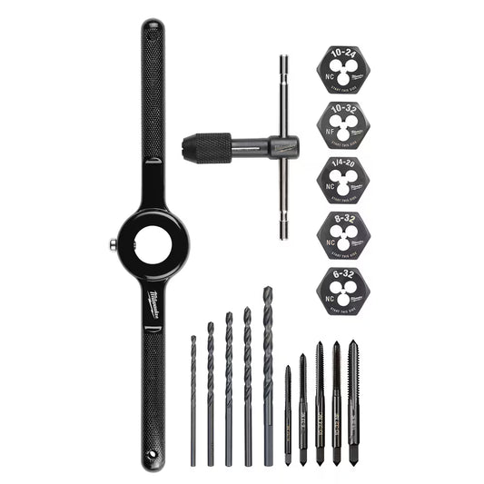 Milwaukee 49-22-5600 Tool SAE Tap and Die Set (17-Piece)