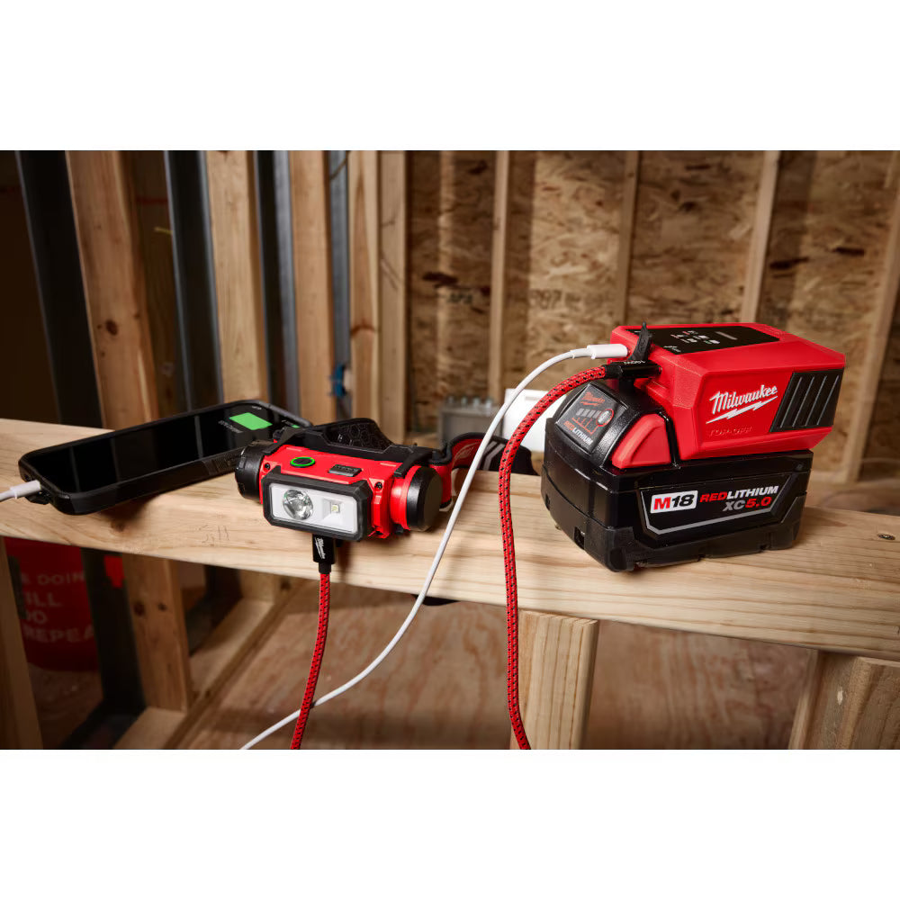 Milwaukee 2847-20 Tool 18-Volt M18 Lithium-Ion Brushless Cordless 100-Watt Powered TOP-OFF Charger and Power Supply