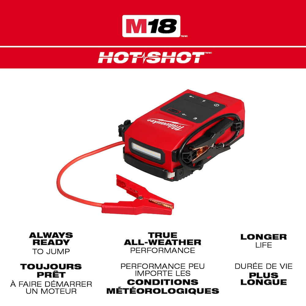 Milwaukee 3841-20 Tool M18 FUEL 18V Lithium-Ion HOTSHOT Jump Starter