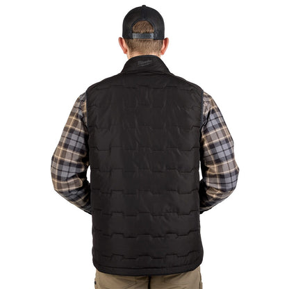 Milwaukee Tool Men's Black FREEFLEX Lightweight Insulated Vest