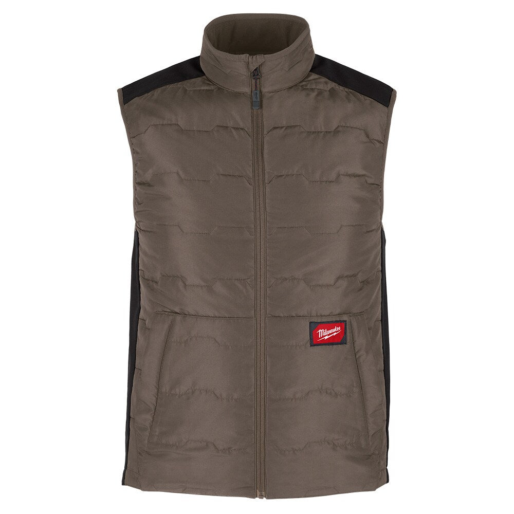 Milwaukee Tool Men's Brown FREEFLEX Lightweight Insulated Vest