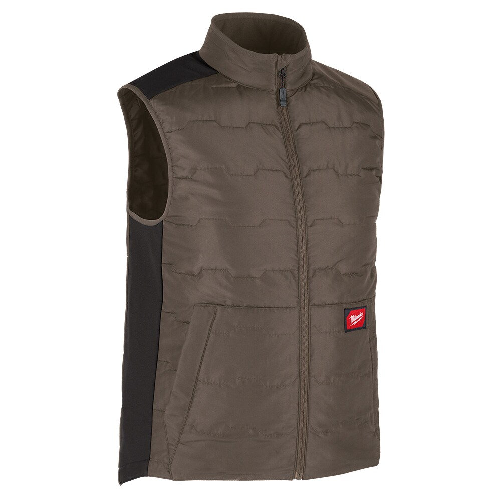 Milwaukee Tool Men's Brown FREEFLEX Lightweight Insulated Vest