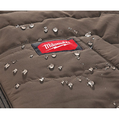 Milwaukee Tool Men's Brown FREEFLEX Lightweight Insulated Vest