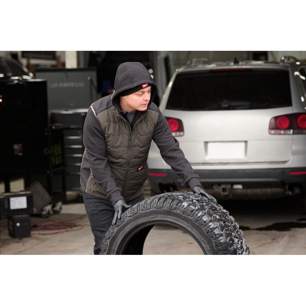 Milwaukee Tool Men's Brown FREEFLEX Lightweight Insulated Vest