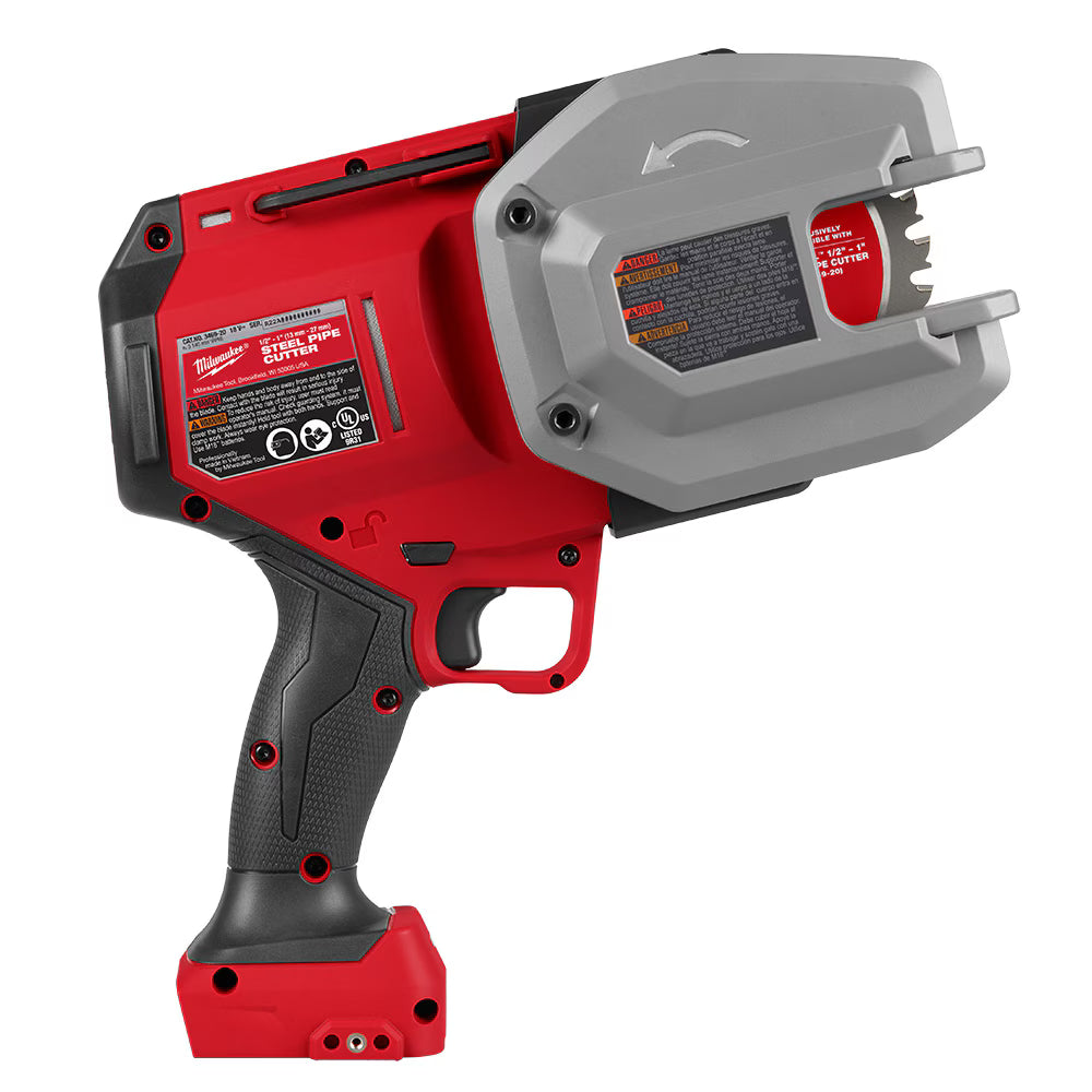 Milwaukee 3469-20 Tool M18 FUEL 18-Volt Lithium-Ion Brushless Cordless 1/2 inch - 1 inch Steel Pipe Cutter