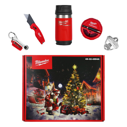 Milwaukee 49-32-4984A Tool Holiday Gift Box with Hand Tools and Accessories