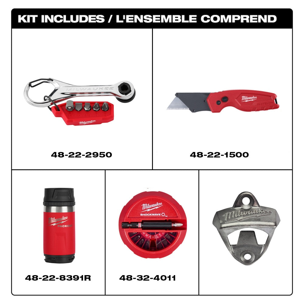 Milwaukee 49-32-4984A Tool Holiday Gift Box with Hand Tools and Accessories