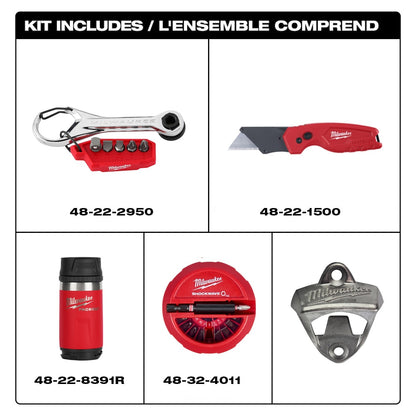 Milwaukee 49-32-4984A Tool Holiday Gift Box with Hand Tools and Accessories
