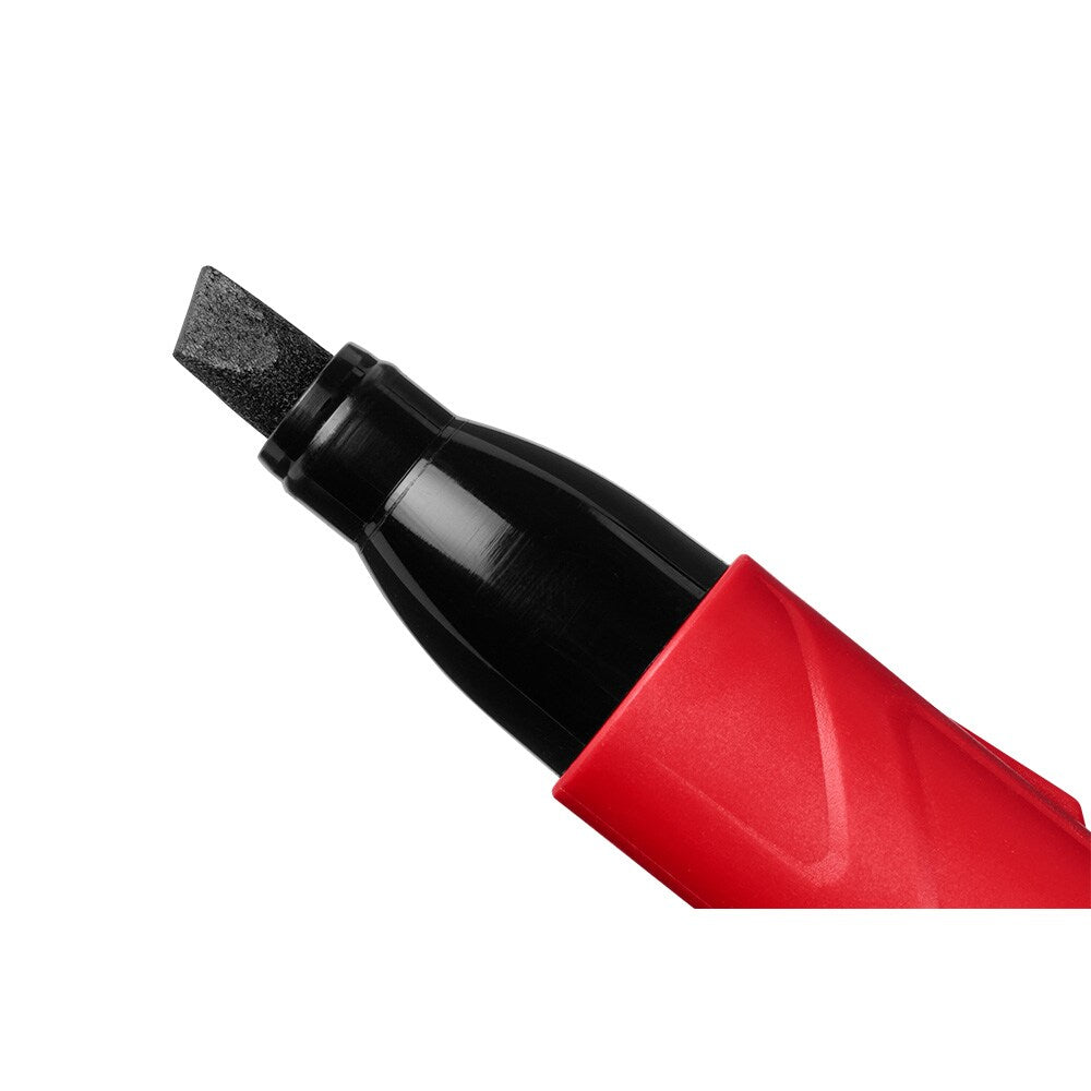Milwaukee 48-22-3113 Tool INKZALL Double Sided Black Jobsite Marker - Fine Point & Chisel Tip