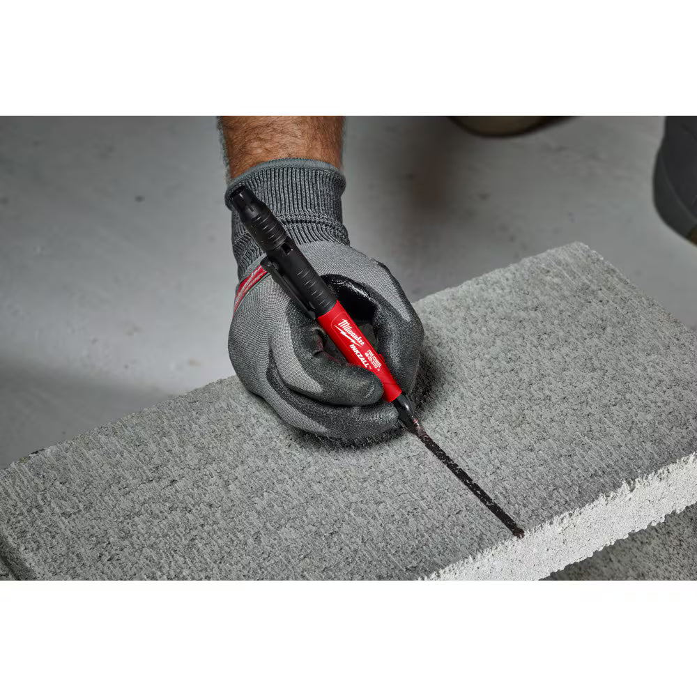 Milwaukee 48-22-3113 Tool INKZALL Double Sided Black Jobsite Marker - Fine Point & Chisel Tip