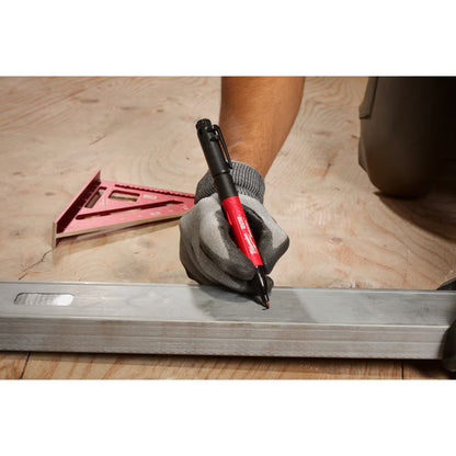 Milwaukee 48-22-3113 Tool INKZALL Double Sided Black Jobsite Marker - Fine Point & Chisel Tip