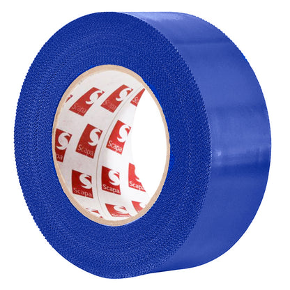 Polyethylene Serrated Pinked Edges Blue Tape Roll