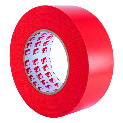 Polyethylene Serrated Pinked Edges Red Tape Roll 