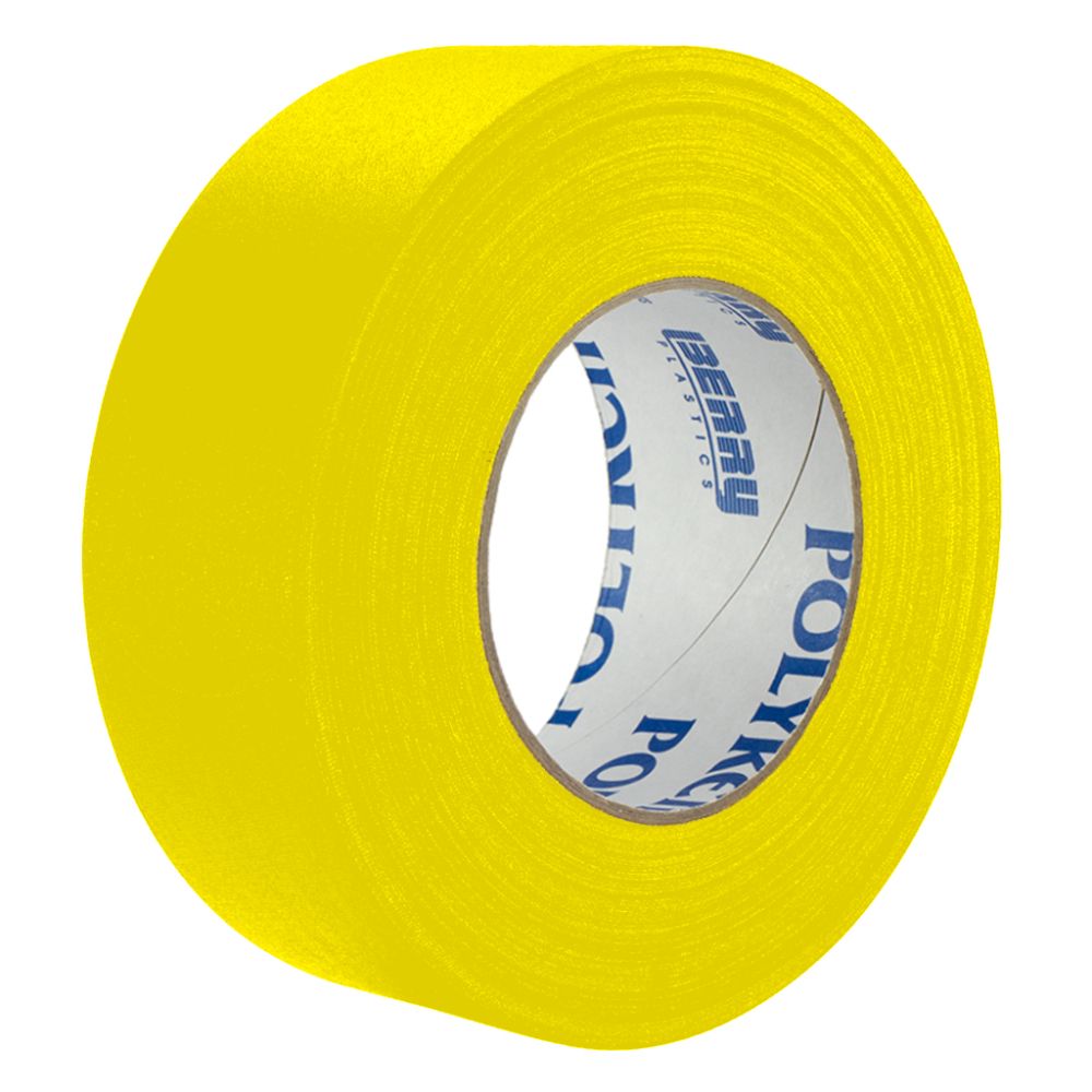 Polyken Neon Yellow Gaffer Cloth Tape
