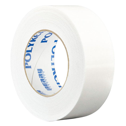 Polyken Serrated Pinked Edges White Tape Roll