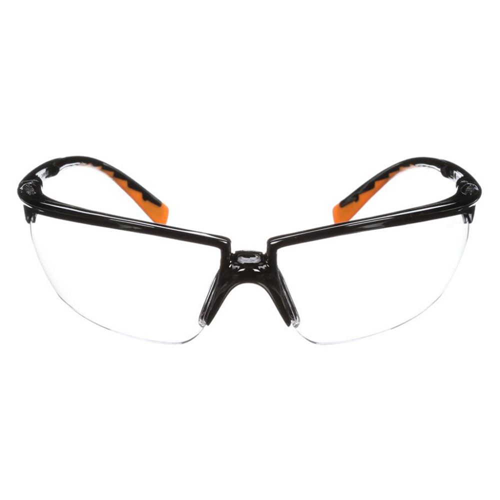 Privo clear lens safety glasses front view