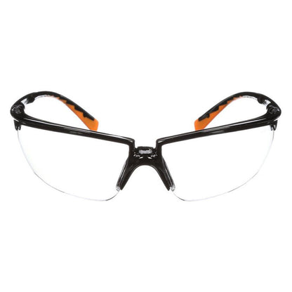 Privo clear lens safety glasses front view