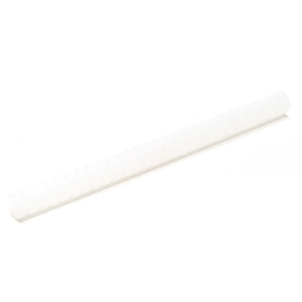 3M Scotch-Weld Hot Melt Adhesive 3764 TCQ clear glue stick, 5/8 inch by 8 inch, shown on a white background.