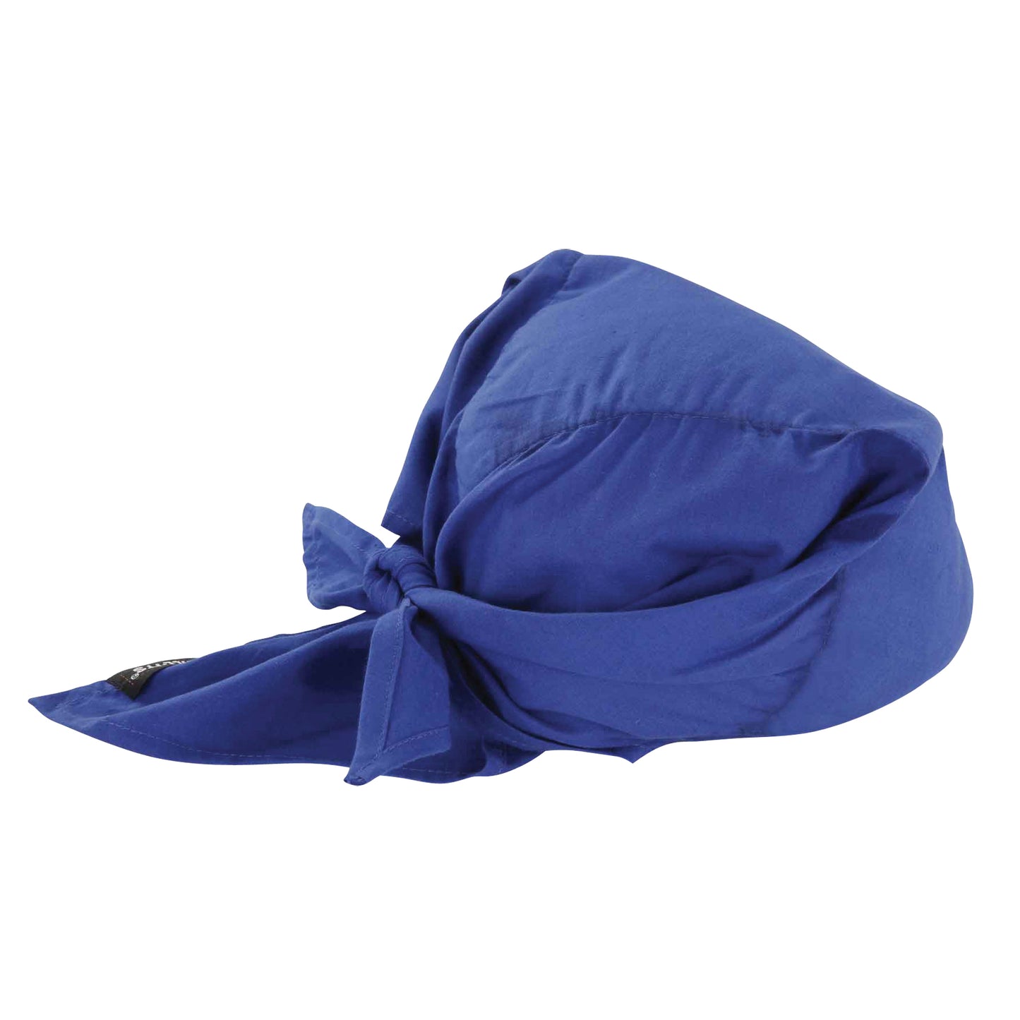 Cooling Triangle Hat, Blue | Evaporative Heat Stress Relief Headwear
