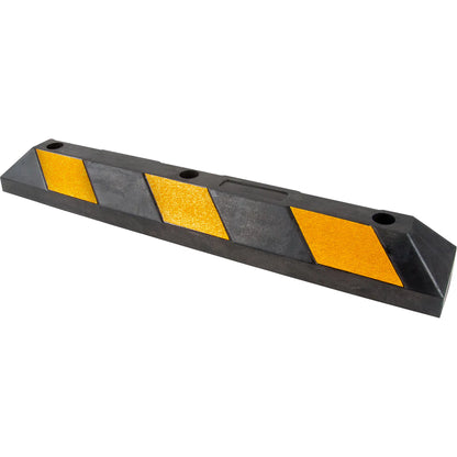 Parking Curb, Rubber, L, Black/Yellow