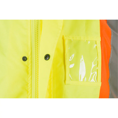 RZ1000 Rain Suit, Polyester, Small, High Visibility Lime-Yellow