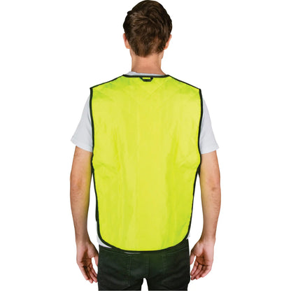 Evaporative Cooling Vest – Medium, High Visibility Lime-Yellow, Acrylic Polymer Crystal Technology