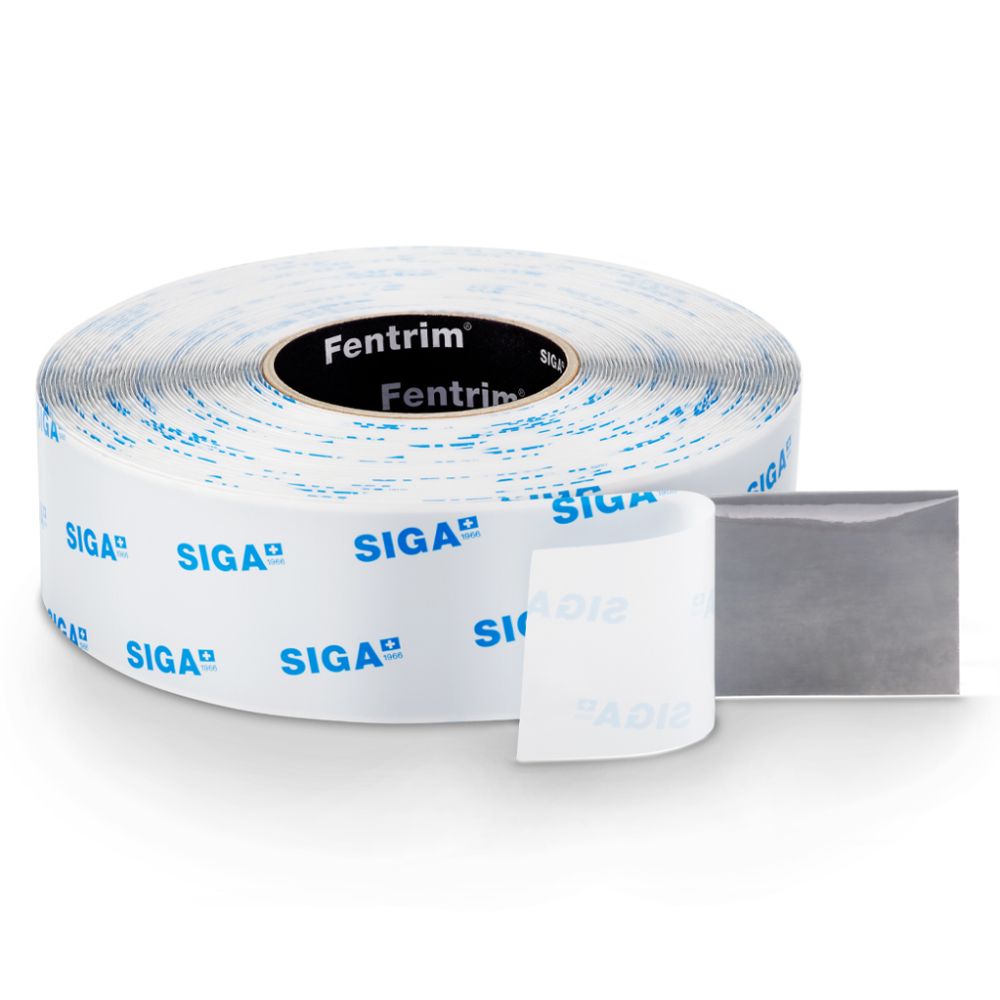 SIGA Fentrim 230 Grey Pre-Folded Window Flashing Tape Roll 