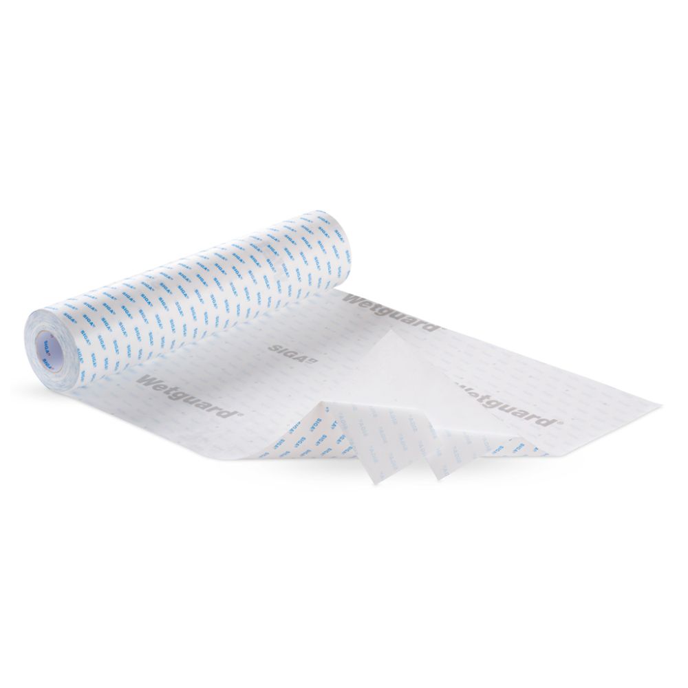 SIGA Wetguard 200 SA Transparent Self-Adhered Membrane Unrolled