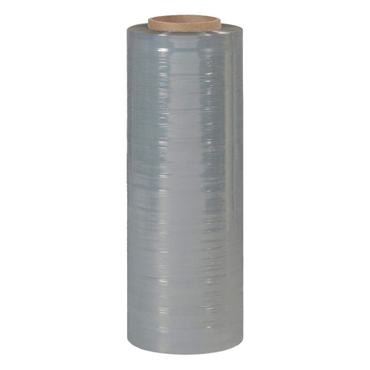 Sigma Stretch Film Endure clear blown hand stretch film roll, 18in x 1500ft, 0.80 mil