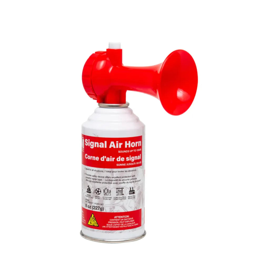 Signal Air Horn 130dB Red Emergency Horn 8oz 227g
