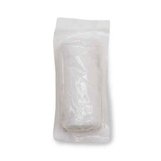 Individually wrapped 2-inch sterile conforming gauze bandage roll for secure medical dressing and flexible wound support.